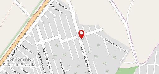 Na Vila Pizzas Artesanais no mapa