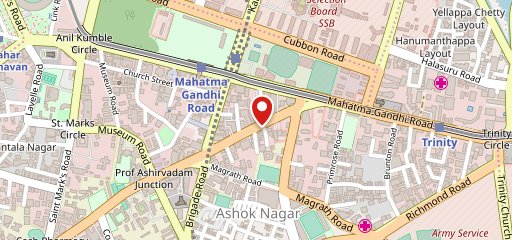 Nagarjuna Restaurant - Residency Road on map