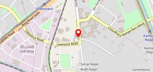 Nagpal chole bhature on map