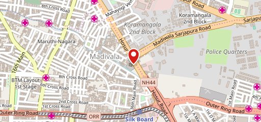 Nahdi Mandi Restaurant Bangalore on map