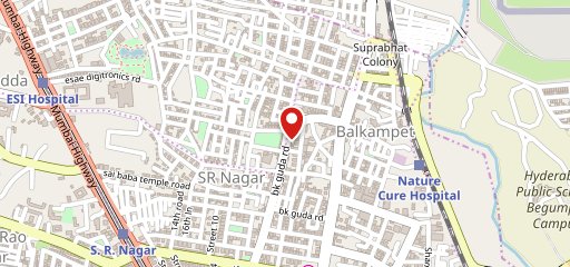 Naidu Gari Kunda Biryani - SR Nagar on map