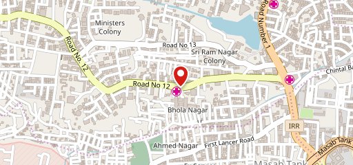 Namchi - Pure Veg Restaurant (Banjara Hills) on map