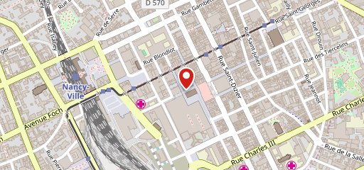 Piperno Nancy sur la carte