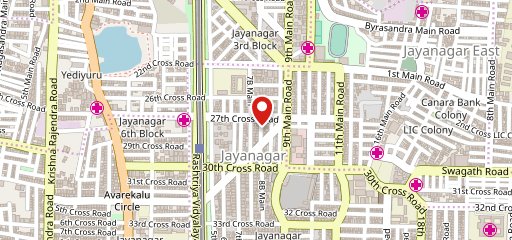 Nandhini Deluxe - Andhra Restaurant - Jayanagar on map
