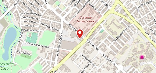 Ristorante Napizz - Rimini Tribunale sulla mappa