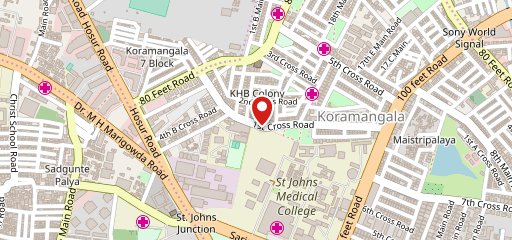 Narmada Chain Of Restaurant [Koramangala] on map