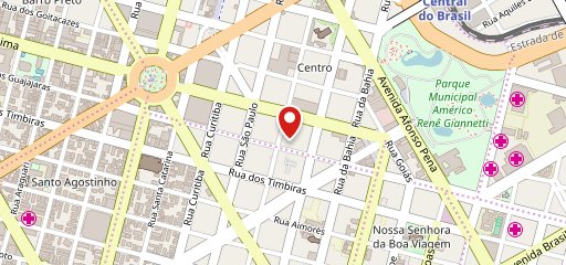 Restaurante Naturalmente no mapa