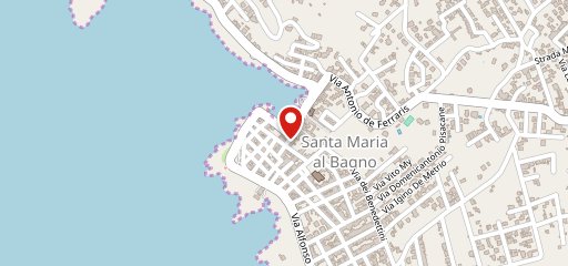 Nauna Pizzeria - Trattoria Terra e Mare sulla mappa