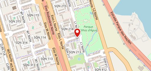 Nazo Japanese Food - Asa Norte no mapa