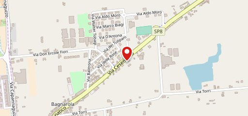 Piadina Bagnarola sulla mappa