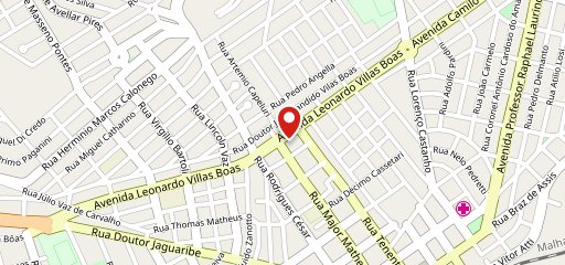 Netto's Pizzaria no mapa