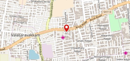 New Andhra Meals Hotel on map