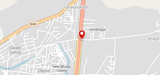 New Bombay Restaurant Satara on map