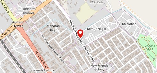 new laziz chicken and kabab corner on map