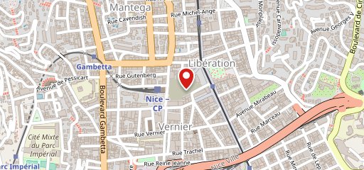 Méditerranéo _ Gare du Sud sur la carte