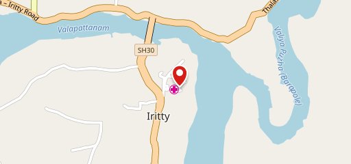 Nice Coolbar & Hot, Iritty on map