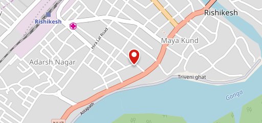 Nice fast food "super nice" on map