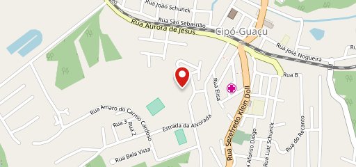 Nicos pizza e frango frito no mapa