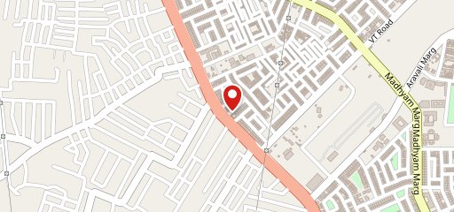 Cafe night bull on map