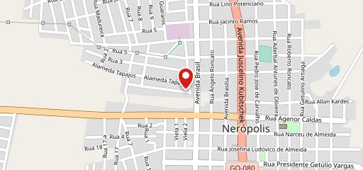 NilvaLanches no mapa