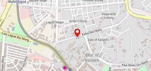Nirula's Amar Colony on map
