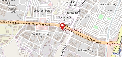 Nirula's HP Petrol Pump South Ex Part II on map