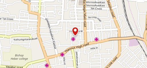 Nisha Cakes n Bouquets Trichy on map