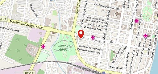 NMP sea foods Puducherri on map