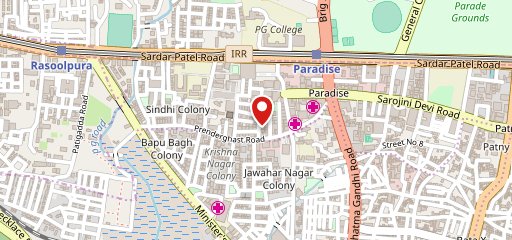 Nomad Pizza - Traveller Series - Begumpet on map