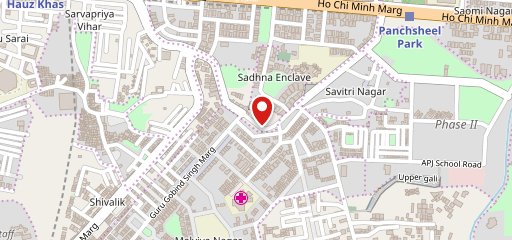 Nomad Pizza - Traveller Series on map