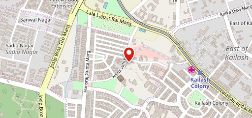 Nomad Pizza - Traveller Series on map