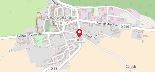 Nomad'Cook Bazouges-la-Pérouse sur la carte