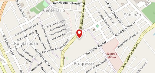 Nona´s Pizzaria no mapa