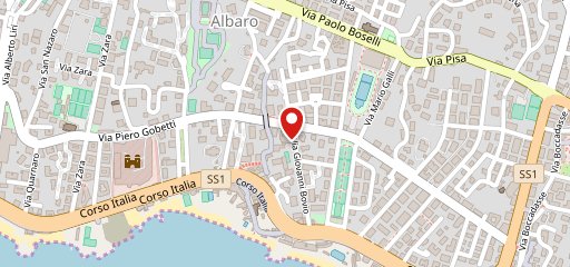 Nonsolopizza Genova sulla mappa