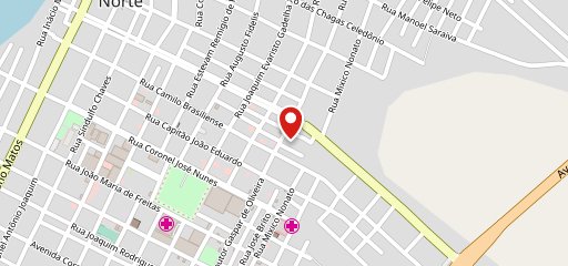 Nordestina Pizzaria no mapa