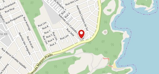 Nosso Bar Brutos Guarujá SP no mapa