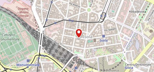 Ristorante pizzeria Notre Dame sulla mappa