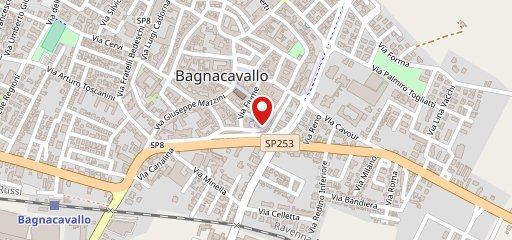 PiazzaNova Osteria di Romagna sulla mappa