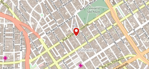 Nova Sorvetes no mapa