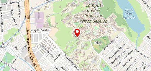 Novo Restaurante Universitário Nº2 UFC no mapa
