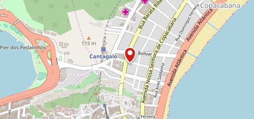 O Caranguejo no mapa