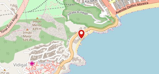 Restaurante Casarão no mapa