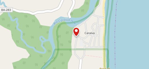 O Forno Caraíva no mapa