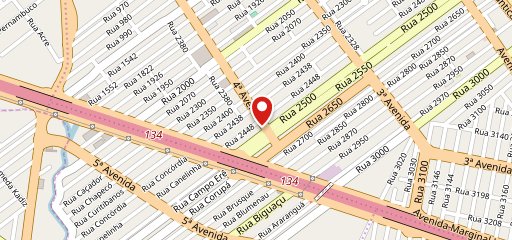 O Gigante da Pizza no mapa