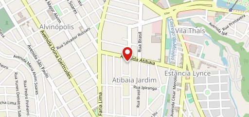 O Libanês Atibaia no mapa