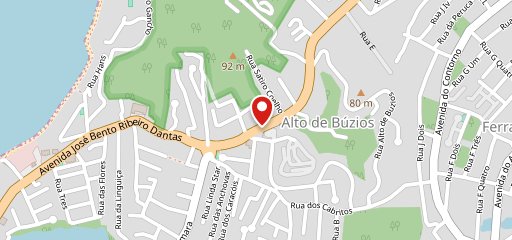 O Peixe No Mato no mapa