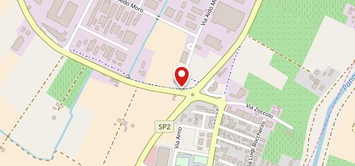 Habanero pizzeria in movimento sulla mappa