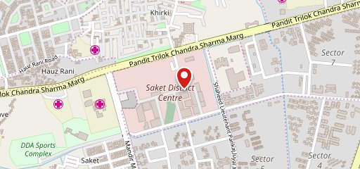 Oasis Baklawa Saket on map