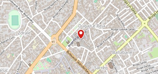 Oborri Shkodran sur la carte