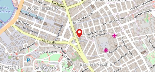 Odio Il Brodo Trieste sulla mappa